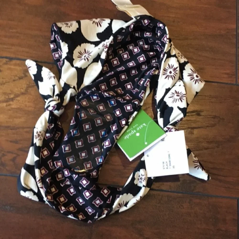 NWT ♠️ Kate Spade NY  Women Aliso Beach Reversible swim sz XS